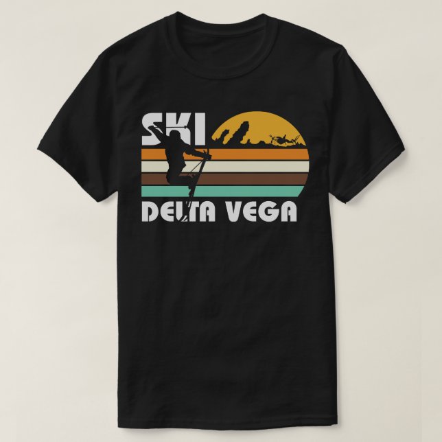 Ski Delta Vega 2 T-Shirt (Design vorne)