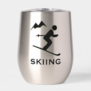 Ski Design Vin Thermal Tumbler
