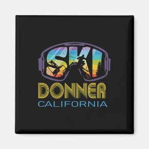 Ski Donner Kalifornien Skiurlaub Magnet