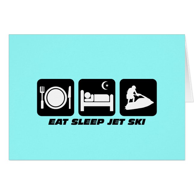 Ski drôle de jet (Devant horizontal)