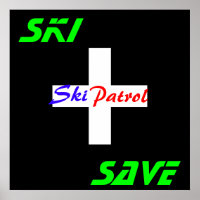Ski & Enregistrer - Poster