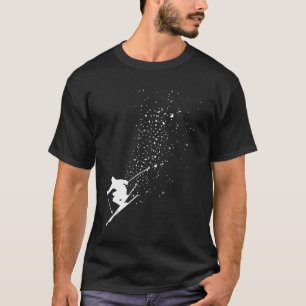 Ski - Freestyle Skifahren Freeski Wintersportort T-Shirt