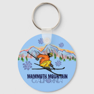 Ski-GebirgsSchlüsselanhänger Mammoth Mountain Schlüsselanhänger