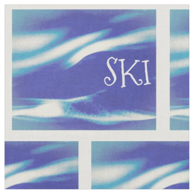 SKI Gewebe Stoff (Nahaufnahme)