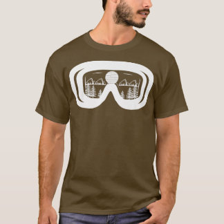 Ski Goggles für Snowboarder Schlechtes Skibekleidu T-Shirt