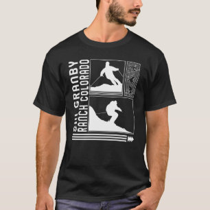 Ski Granby Ranch Colorado Skiing Skier Winter Snow T-Shirt