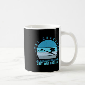 Ski Grandpa Skier Skipass Bellinzona Kaffeetasse