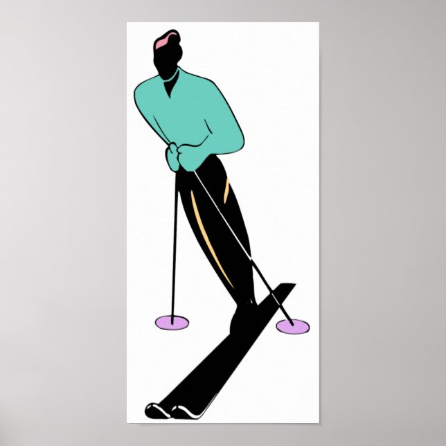 SKI INSTRUCTOR POSTER (Vorne)