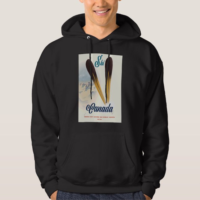 Ski Kanada Hoodie (Vorderseite)