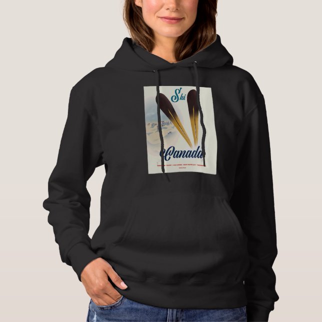 Ski Kanada Hoodie (Vorderseite)
