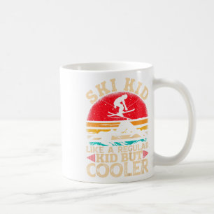Ski Kind wie ein normales Kind aber Cooler sonnig  Kaffeetasse