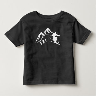 Ski Kleinkind T-shirt