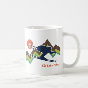 Ski Lake Tahoe Kaffeetasse