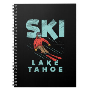 Ski Lake Tahoe Notizblock