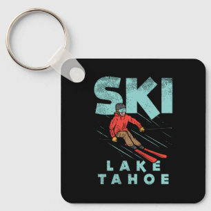 Ski Lake Tahoe Schlüsselanhänger