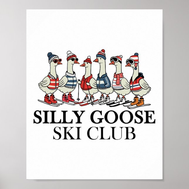 Ski Lover Poster (Vorne)