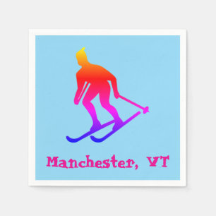 Ski Manchester, VT (East Coast Ski Village) Serviette