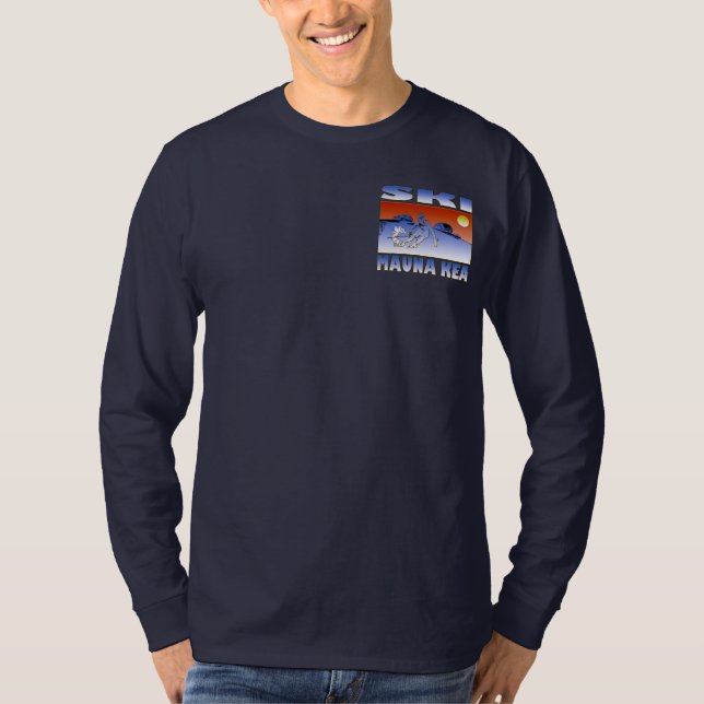 Ski Mauna Kea T-Shirt (Vorderseite)