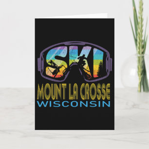 Ski Mount La Crosse Wisconsin Skiurlaub Karte