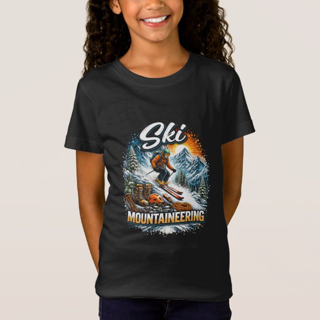 Ski Mountaineering T-Shirt (Vorderseite)