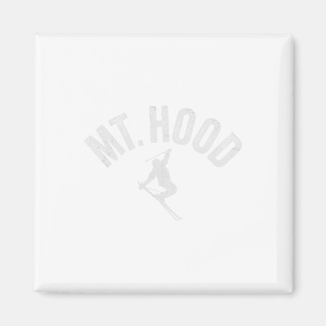 Ski Mt Hood oder (oregon) Cooler Berg Hood Winter  Magnet (Vorne)
