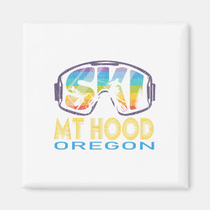 Ski Mt Hood Oregon Skiurlaub Magnet