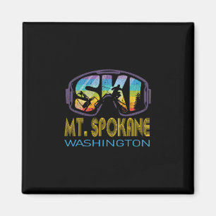 Ski Mt Spokane Washington Skiurlaub Magnet