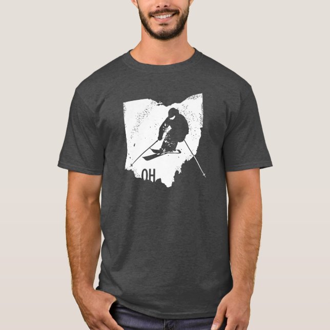 Ski Ohio T-Shirt (Vorderseite)