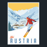 Ski Österreich Poster<br><div class="desc">Bestes Pulver - so habe ich gehört.</div>