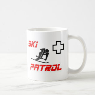 Ski-Patrouille - "Skifahrer " Kaffeetasse
