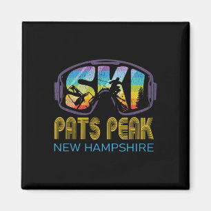 Ski Pats Peak New Hampshire Skiurlaub  Magnet