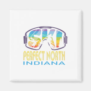 Ski Perfect North Indiana Skiurlaub Magnet