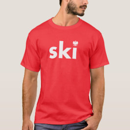 Ski Polnisch Nachname Tshirt