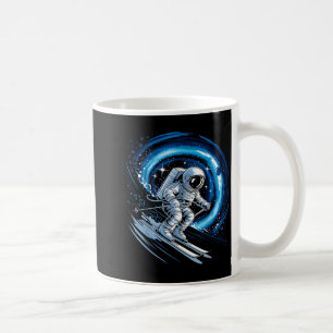 Ski-Raum Wintersport Skifahrer lustiges Skifahren Kaffeetasse