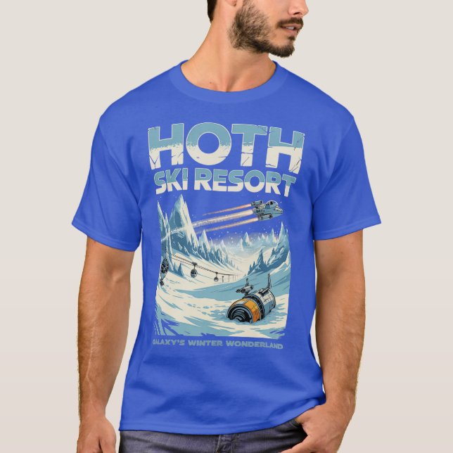 Ski-Resort Hoth T-Shirt (Vorderseite)