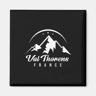 Ski Resort Val Thorens Frankreich Snowboarden Magnet