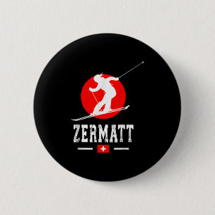 Ski Resort Zermatt Alpen Schweizer Berge Schweiz Button