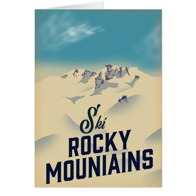 Ski Rocky Mountains USA (Vorne)