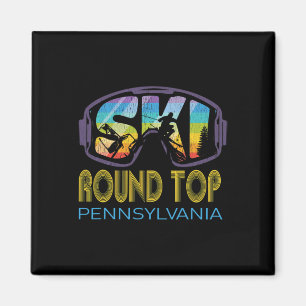 Ski Round Top Pennsylvania Skiurlaub _1 Magnet