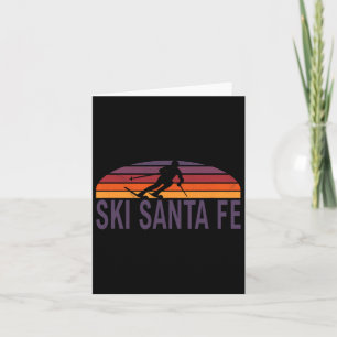 Ski Santa Fe New Mexico Skigebiet Snowboarden 1 Karte