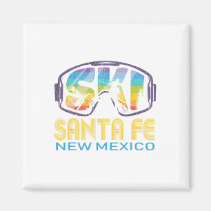 Ski Santa Fe New Mexico Skiurlaub Magnet