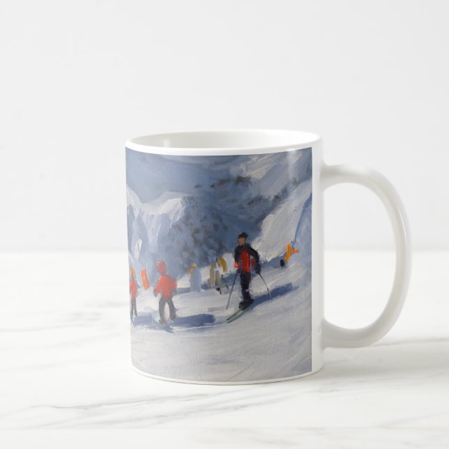 Ski-Schule Tignes 2009 Kaffeetasse (Rechts)