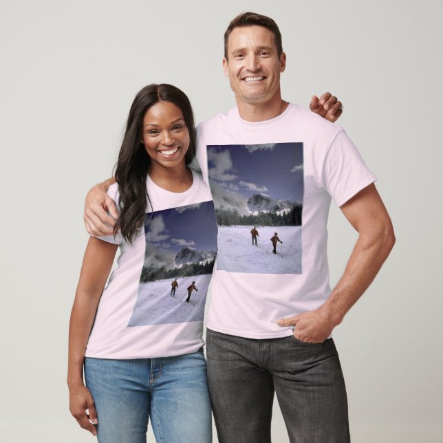Ski-Spaß-T - Shirt (Unisex)