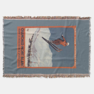 Ski-Sprung - PLM olympisches Promo-Plakat Decke