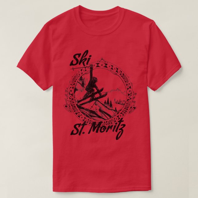 Ski St T-Shirt (Design vorne)