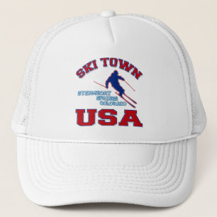 Ski-Stadt USA, Steamboat Springs, Colorado Truckerkappe