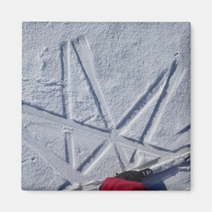 Ski Star Magnet