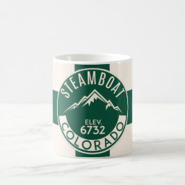 Ski Steamboat Green Mug Kaffeetasse