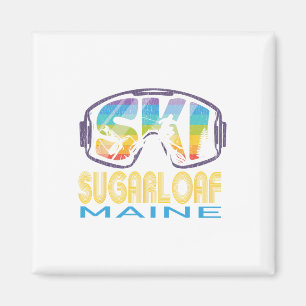 Ski Sugarloaf Maine Skiurlaub  Magnet
