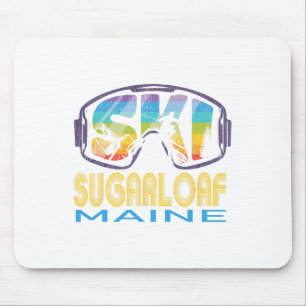 Ski Sugarloaf Maine Skiurlaub Mousepad